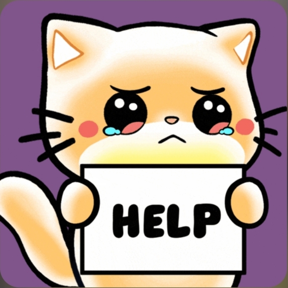 None Other - HELP!!! Cartoon Cat Poster